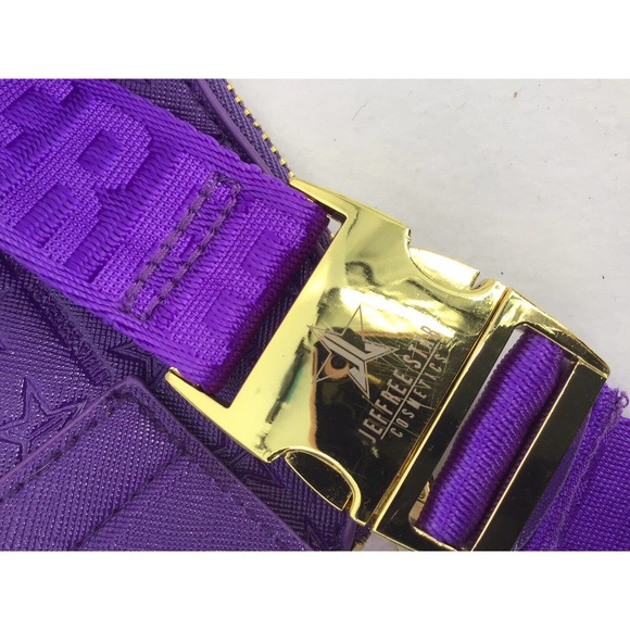 Jeffree Star PURPLE Crossbody or Belts Bag New size 10X7 - Picture 12 of 13